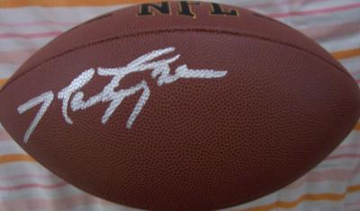 Marty Lyons (New York Sack Exchange) autographed NFL replica football