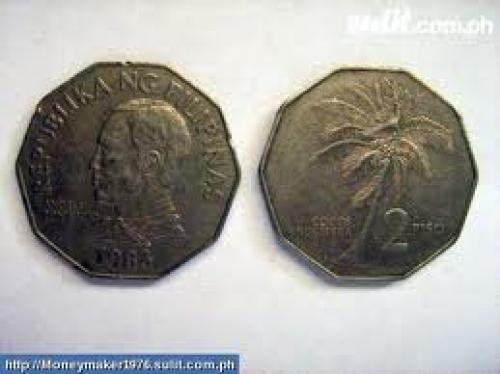 Philippine Coin; 2 Pesos; Year: 1983