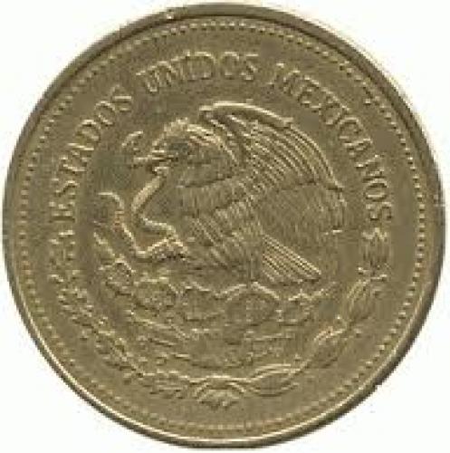 Coins; Mexico 1000 peso Aluminium bronze coin obverse