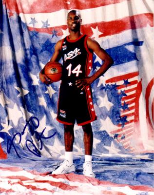 Gary Payton autographed 8x10 USA Basketball photo