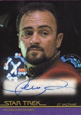 Jeremy Roberts Star Trek certified autograph card