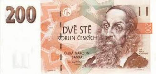 Banknotes; Banknote; 200‑czech‑koruna‑CZK
