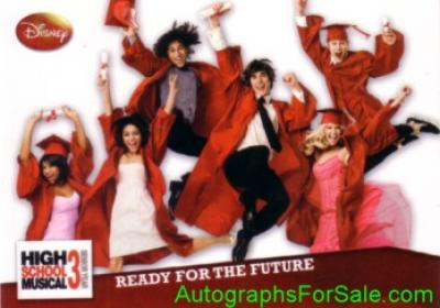 High School Musical 3 2008 Topps promo card P1
