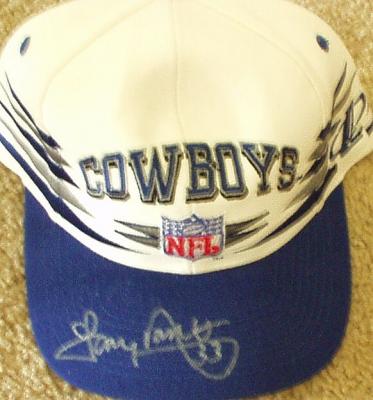Tony Dorsett autographed Dallas Cowboys cap