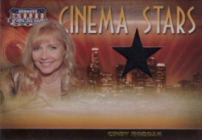 Cindy Morgan (Caddyshack) worn shirt swatch Donruss Americana card #420/500