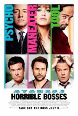 Horrible Bosses 2011 full size 27x40 inch movie poster (Jennifer Aniston)