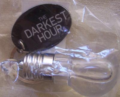 Darkest Hour 2011 Comic-Con promo lightbulb penlight keychain