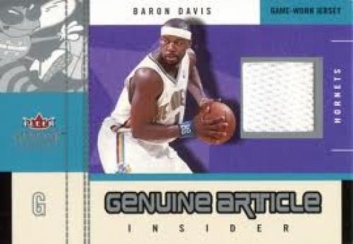 Baron Davis 2004 No.379 of 400 Fleer New Orleans Hornets Basketball Card