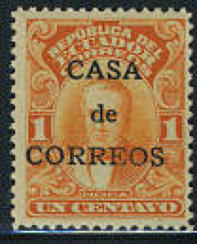 Casa de correos 1v; Year: 1920