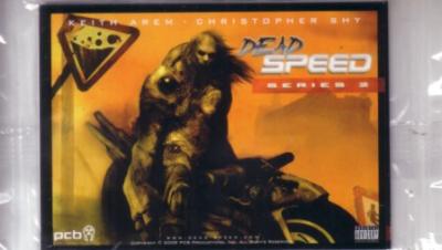 Dead Speed 2010 Comic-Con series 2 promo card set