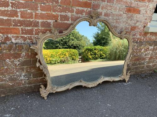 Antique French Mirrors, Large Antique Ornate Mirror : Cleall Antiques, West Sussex, UK