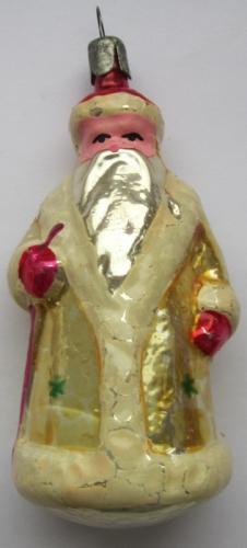 Glass Santa Claus from the 1950-60s