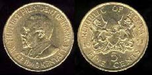 5 cents 1969-1978 (km 10)