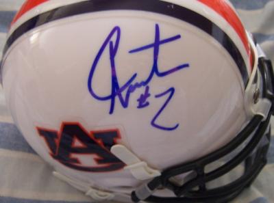 Cam Newton autographed Auburn Tigers mini helmet