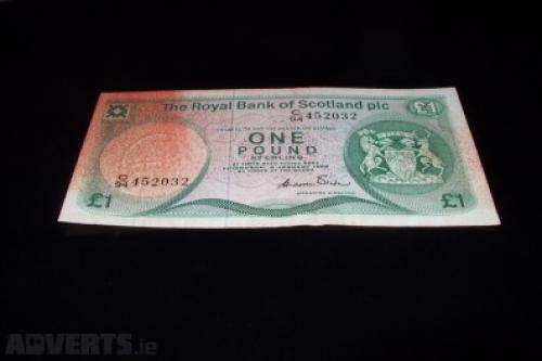 Scotland 1 pounds-1984