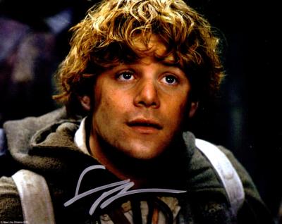 Sean Astin autographed Lord of the Rings 8x10 Sam photo