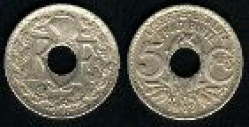 5 centimes; Year: 1914-1920; (km 865)