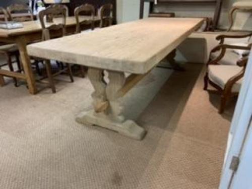 Antique French Farmhouse Table, Round and Rectangular Farmhouse Table At Antique Tables UK