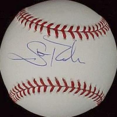 Scott Rolen autographed NL baseball