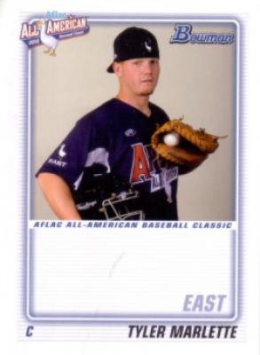 Tyler Marlette 2010 AFLAC Bowman Rookie Card