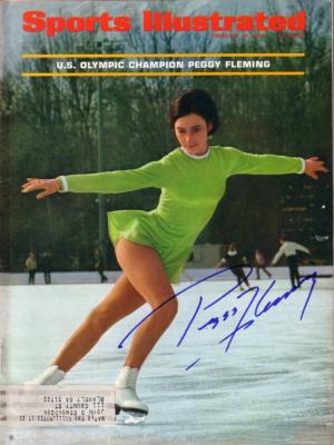 Peggy Fleming autographed 1968 Sports Illustrated