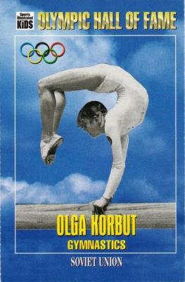 Olga Korbut Olympic Hall of Fame Sports Illustrated for Kids card
