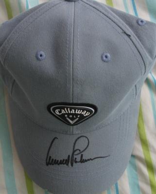 Arnold Palmer autographed Callaway golf cap