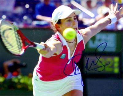 Nathalie Dechy autographed 8x10 tennis photo