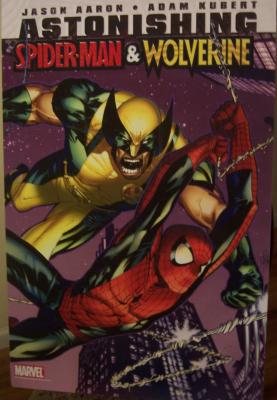 Astonishing Spider-Man & Wolverine 2010 Comic-Con Marvel booth poster board
