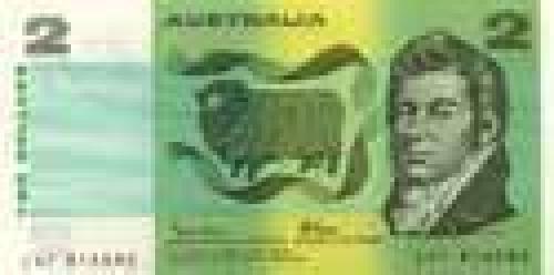 2 Dollars; Australia banknotes