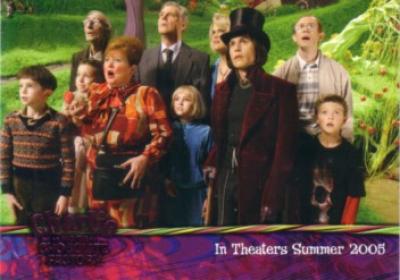 Charlie and the Chocolate Factory 2005 ArtBox promo card 02