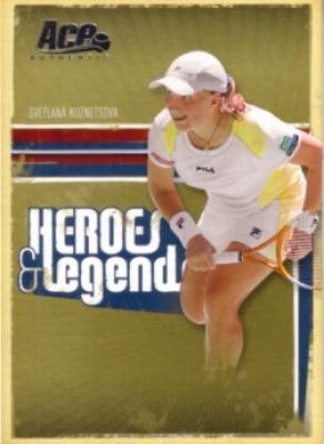 Svetlana Kuznetsova 2006 Ace Authentic card