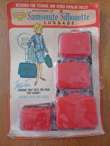 1960s Samsonite Luggage for Barbie