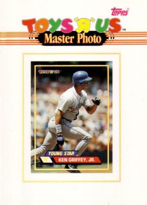 Ken Griffey Jr. Seattle Mariners 1993 Toys R Us 5x7 inch Master Photo card