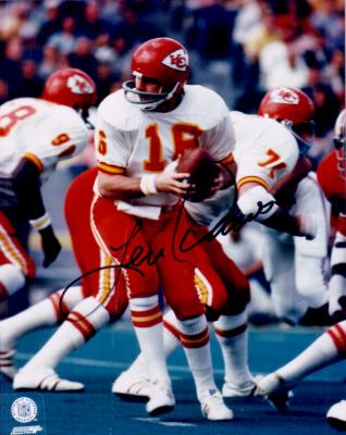 Len Dawson autographed Kansas City Chiefs 8x10 photo