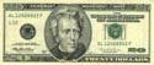 20 dollars; Issue of 1996-1999; (enlarged portraits)