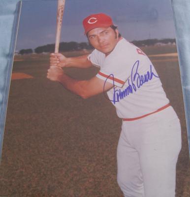 Johnny Bench autographed Cincinnati Reds 11x14 photo
