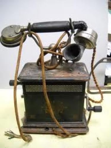 Militaria; German World War Two Hand Held Telephone
