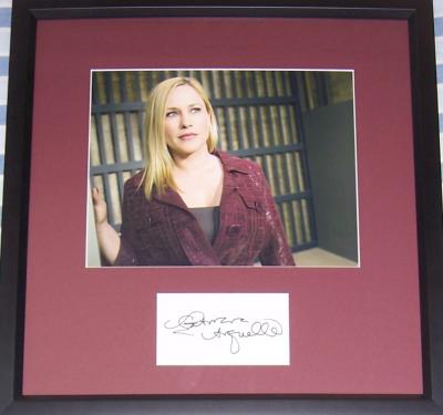 Patricia Arquette autograph framed with 8x10 Medium photo