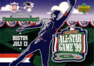 1999 MLB All-Star Game logo Upper Deck jumbo card