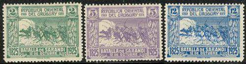 Sarandi battle 3v; Year: 1925