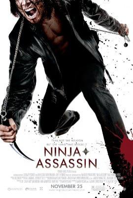 Ninja Assassin movie mini promo poster (starring Rain)