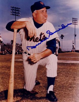 Duke Snider autographed New York Mets 8x10 photo