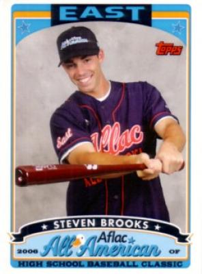 Steven Brooks 2006 AFLAC Topps Rookie Card