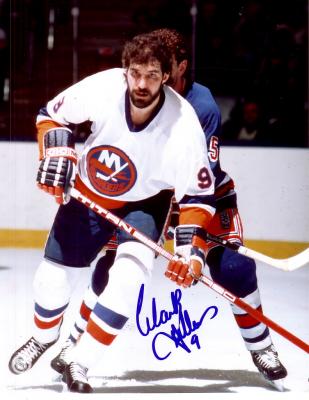 Clark Gillies autographed New York Islanders 8x10 photo