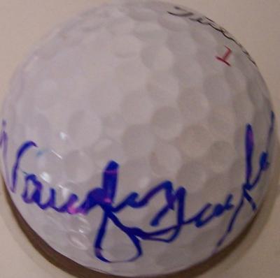 Vaughn Taylor autographed 2012 Farmers Insurance Open Titleist golf ball