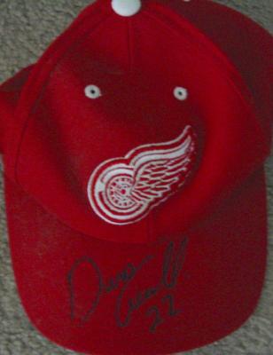 Dino Ciccarelli autographed Detroit Red Wings cap