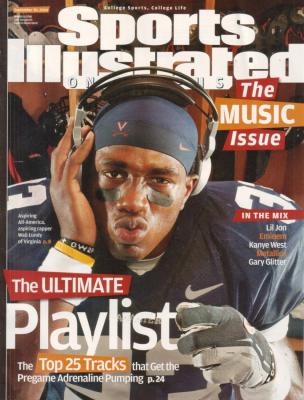 Wali Lundy 2004 Virginia Sports Illustrated on Campus magazine