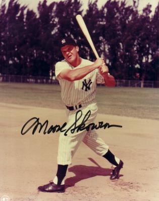 Moose Skowron autographed New York Yankees 8x10 photo