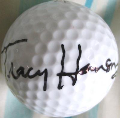 Tracy Hanson (LPGA) autographed golf ball